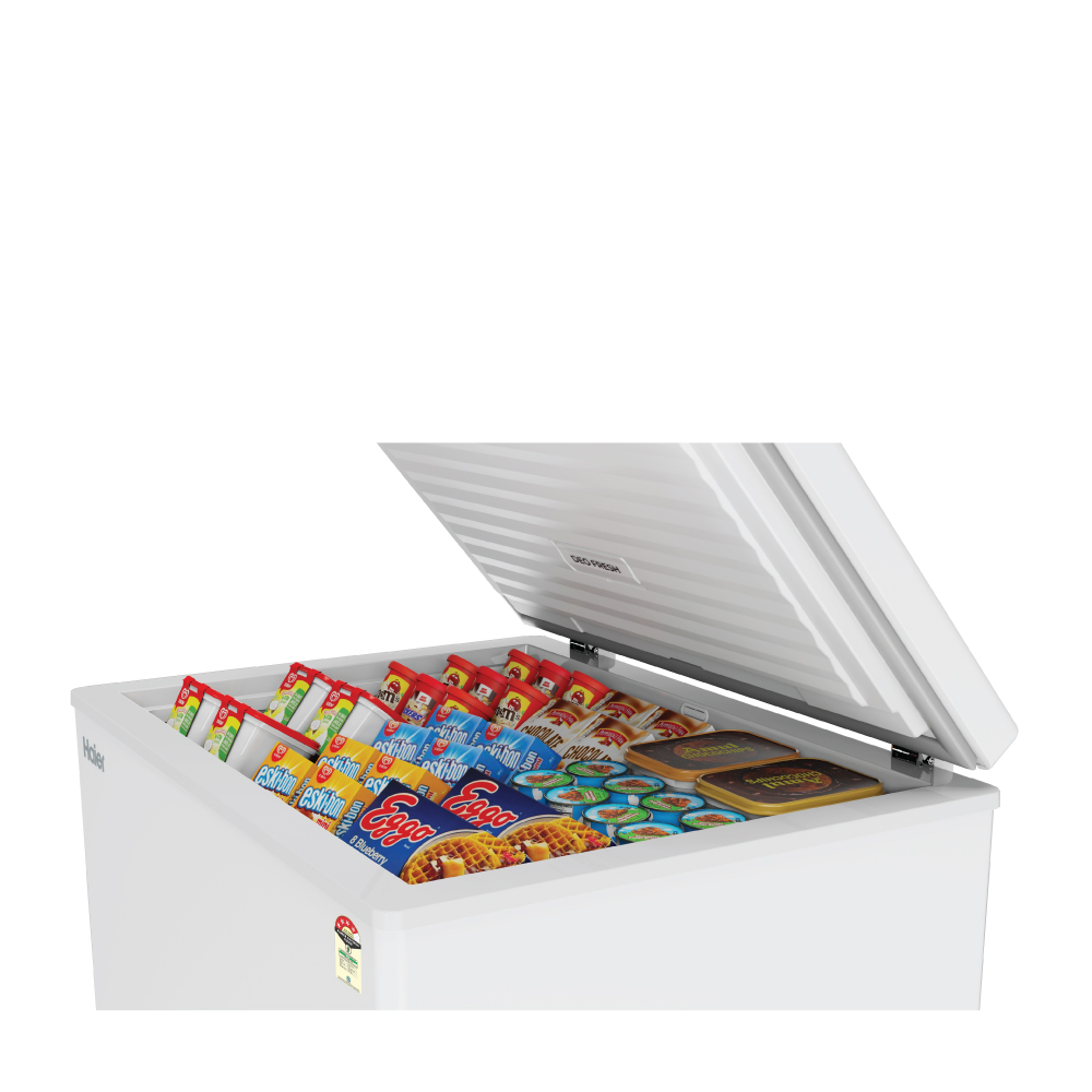 Haier 230 Ltr Single door- White Colour Convertible Hard top Freezer